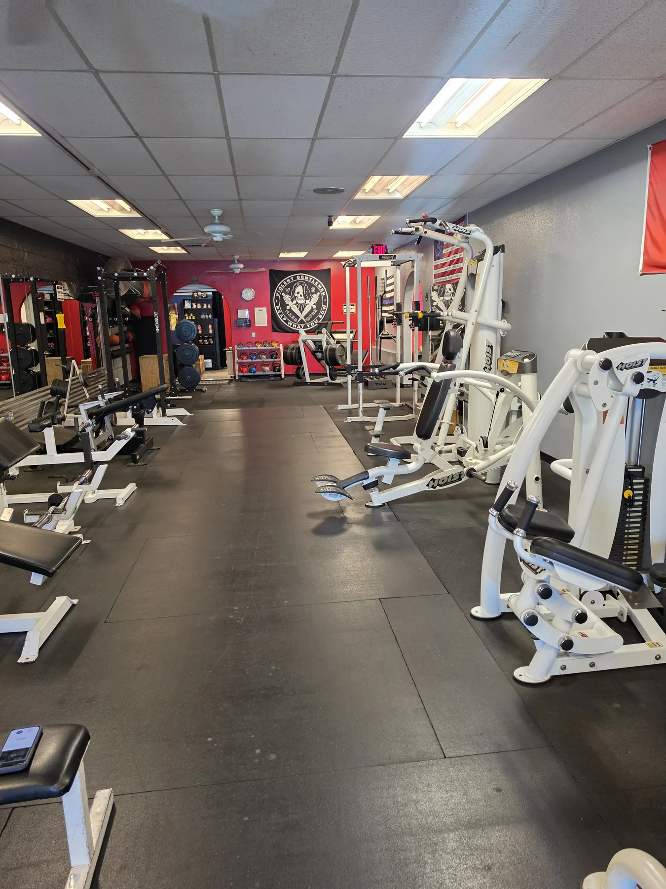 Strength machines at Body Zone