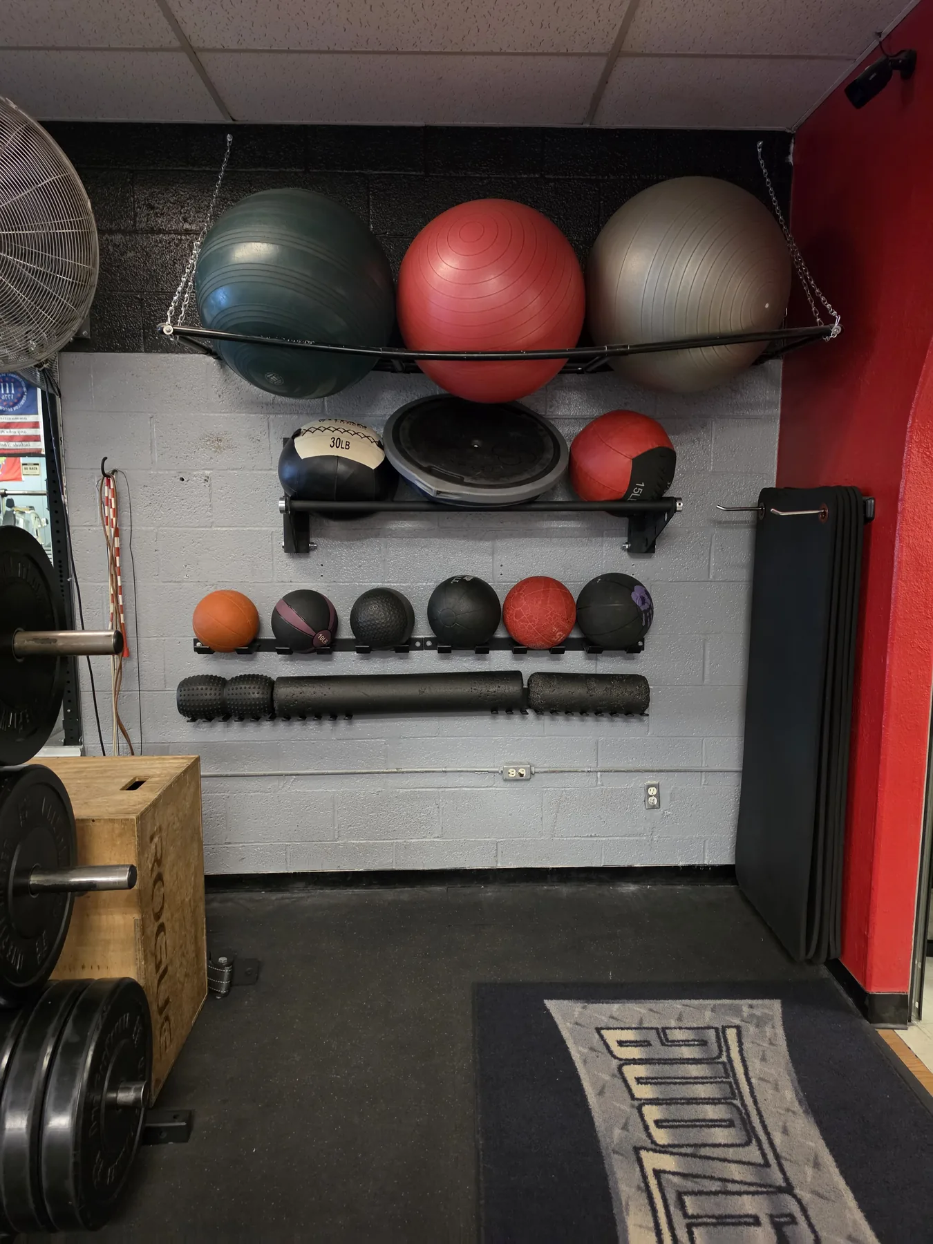 Functional training equipment at Body Zone